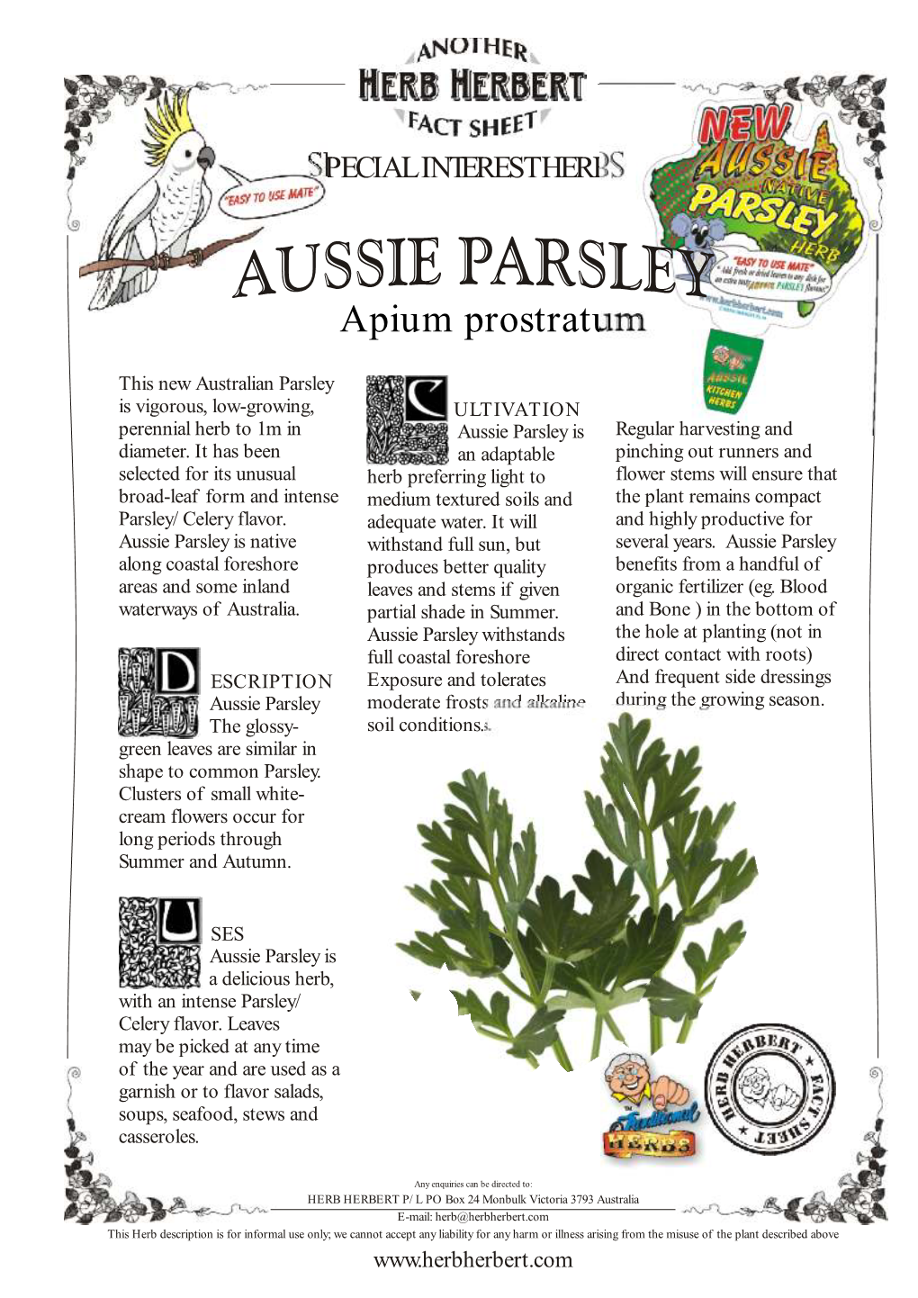 Aussie Parsley.Cdr