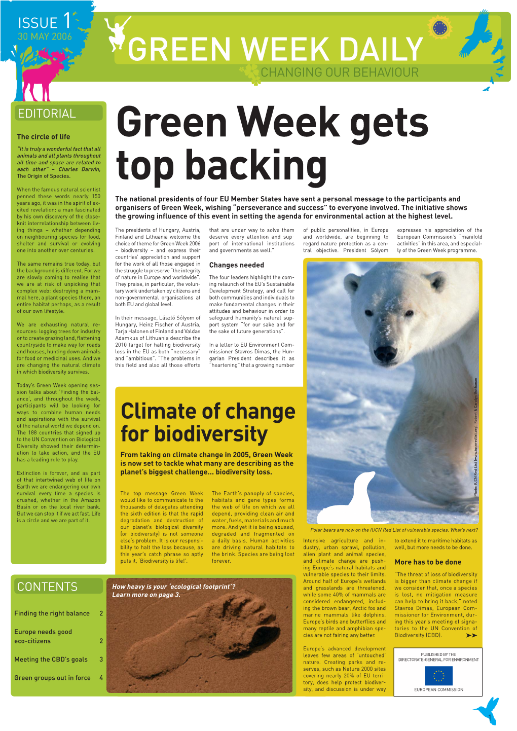 Green Week Daily