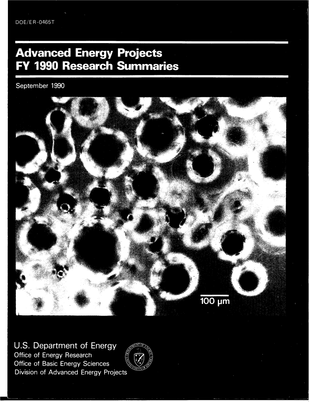 FY 1990 Research Summaries