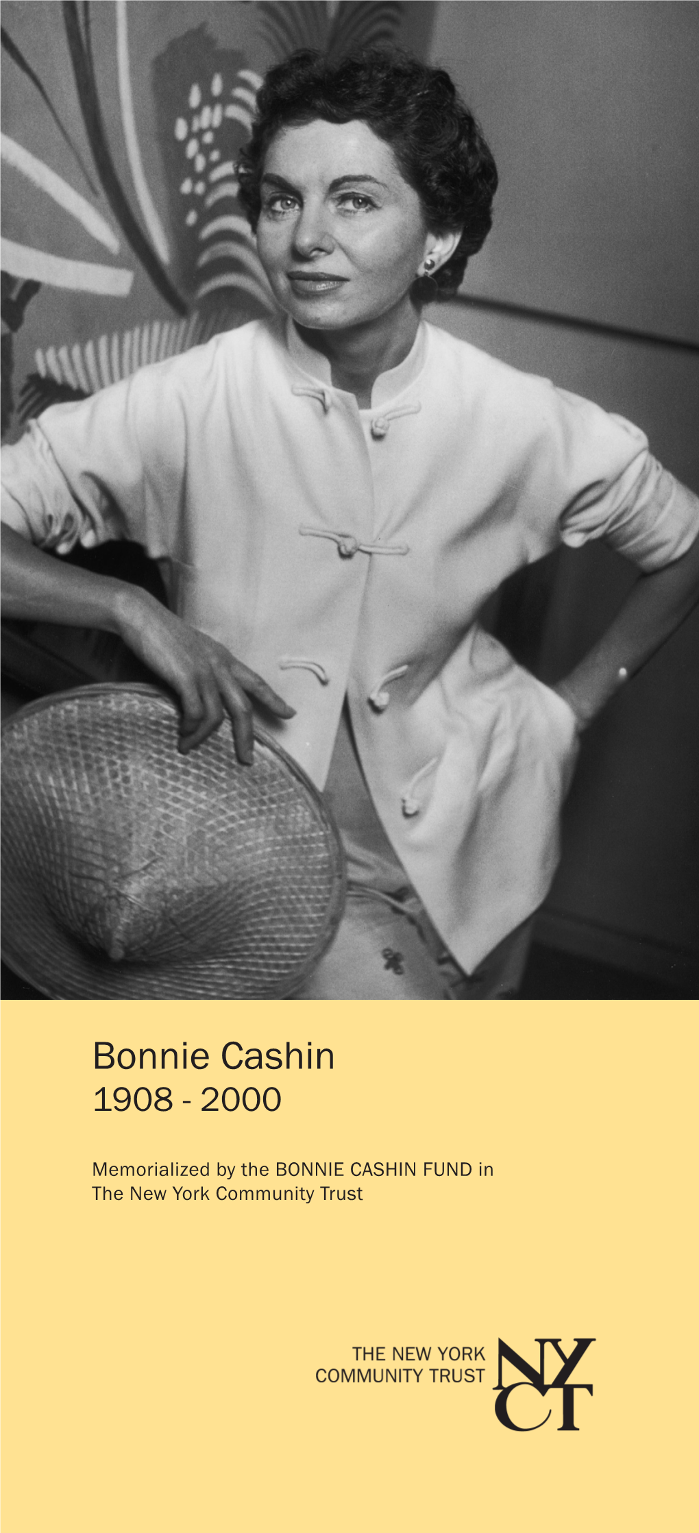 Bonnie Cashin 1908 - 2000