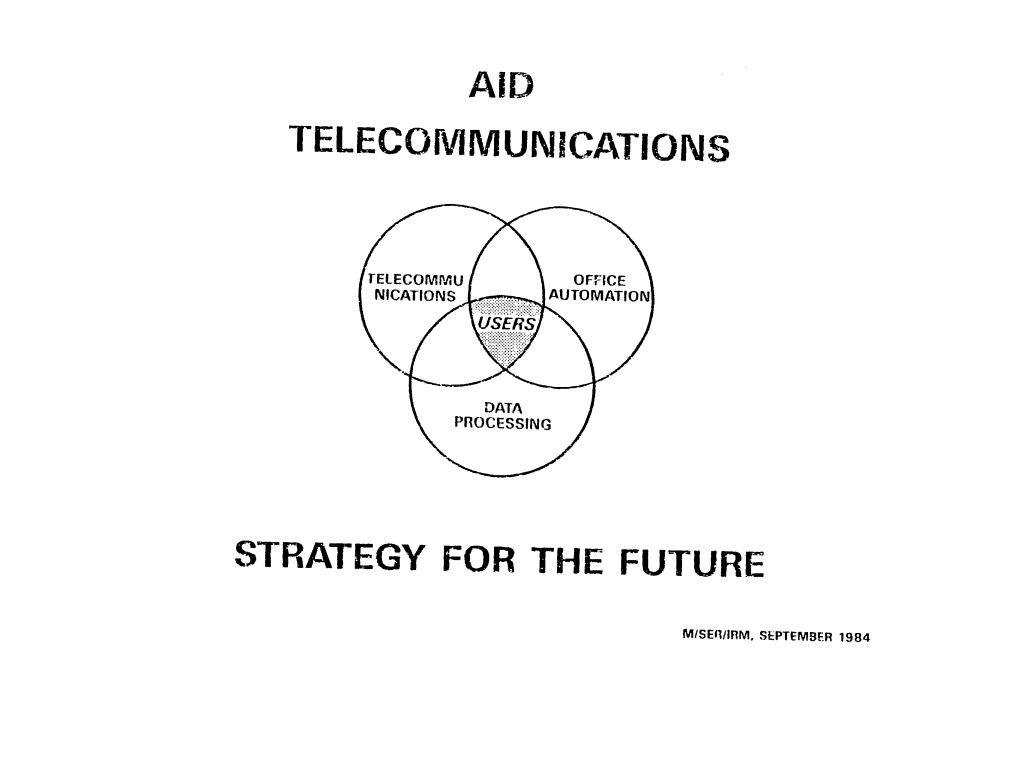 Aid Telecommunications Strategy for the Future