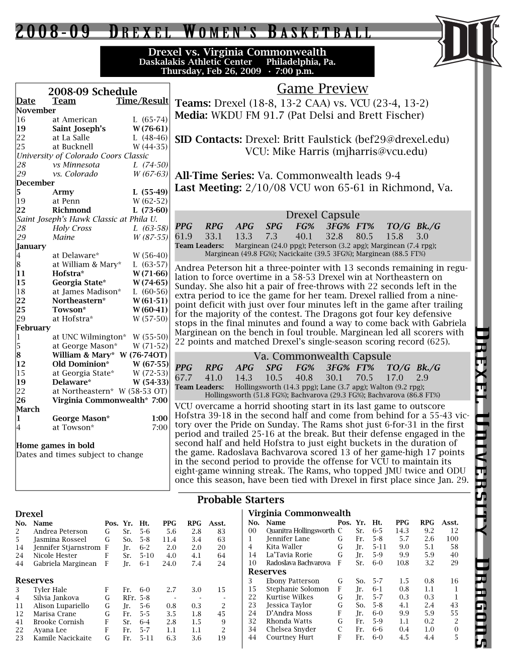 WBB-Notes Template 08-09-VCU.Qxp