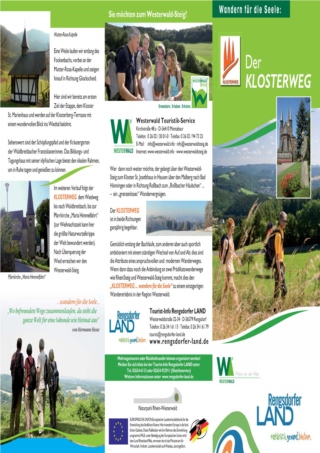 Flyer Klosterweg Endv