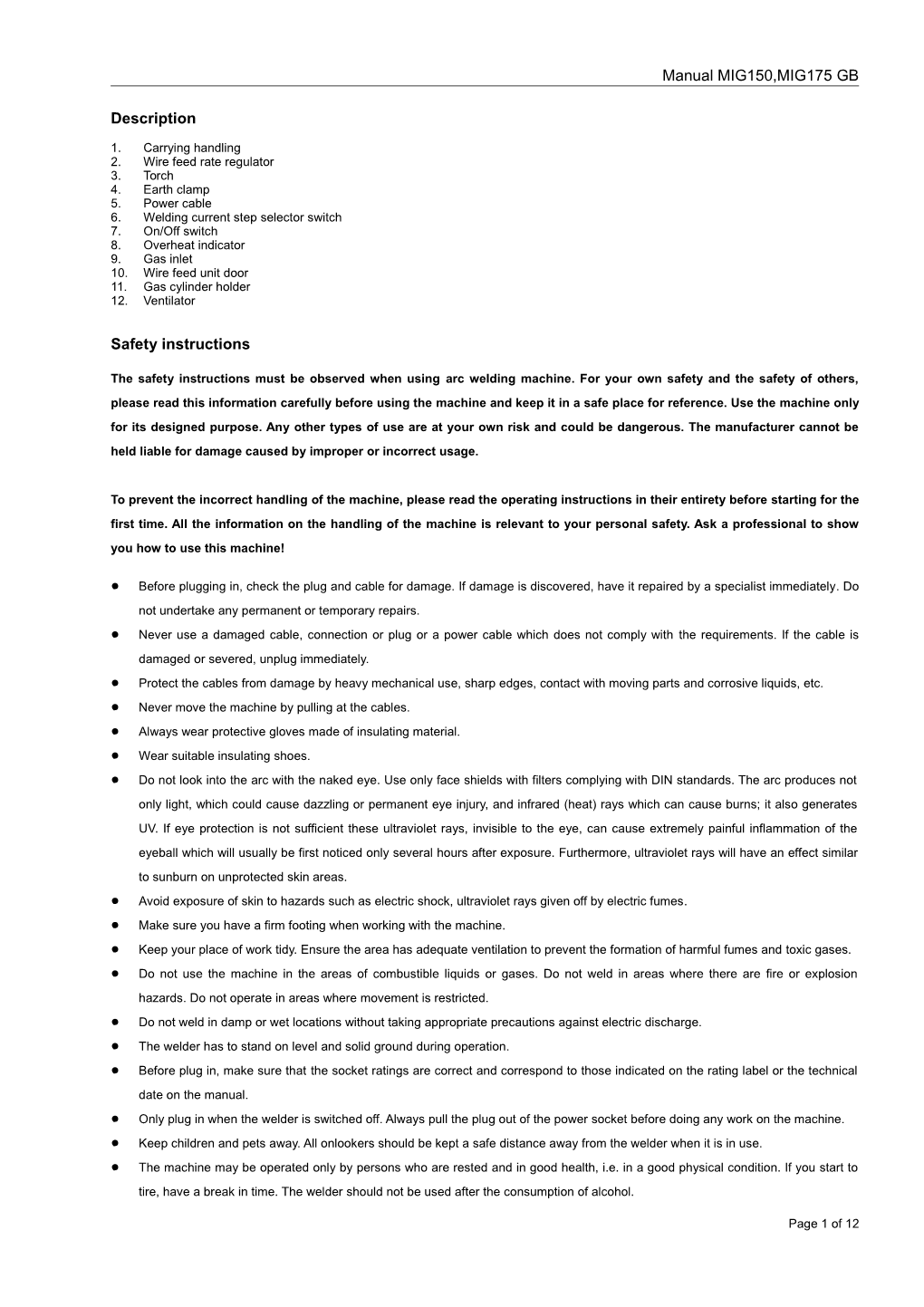 2. Wire Feed Rate Regulator