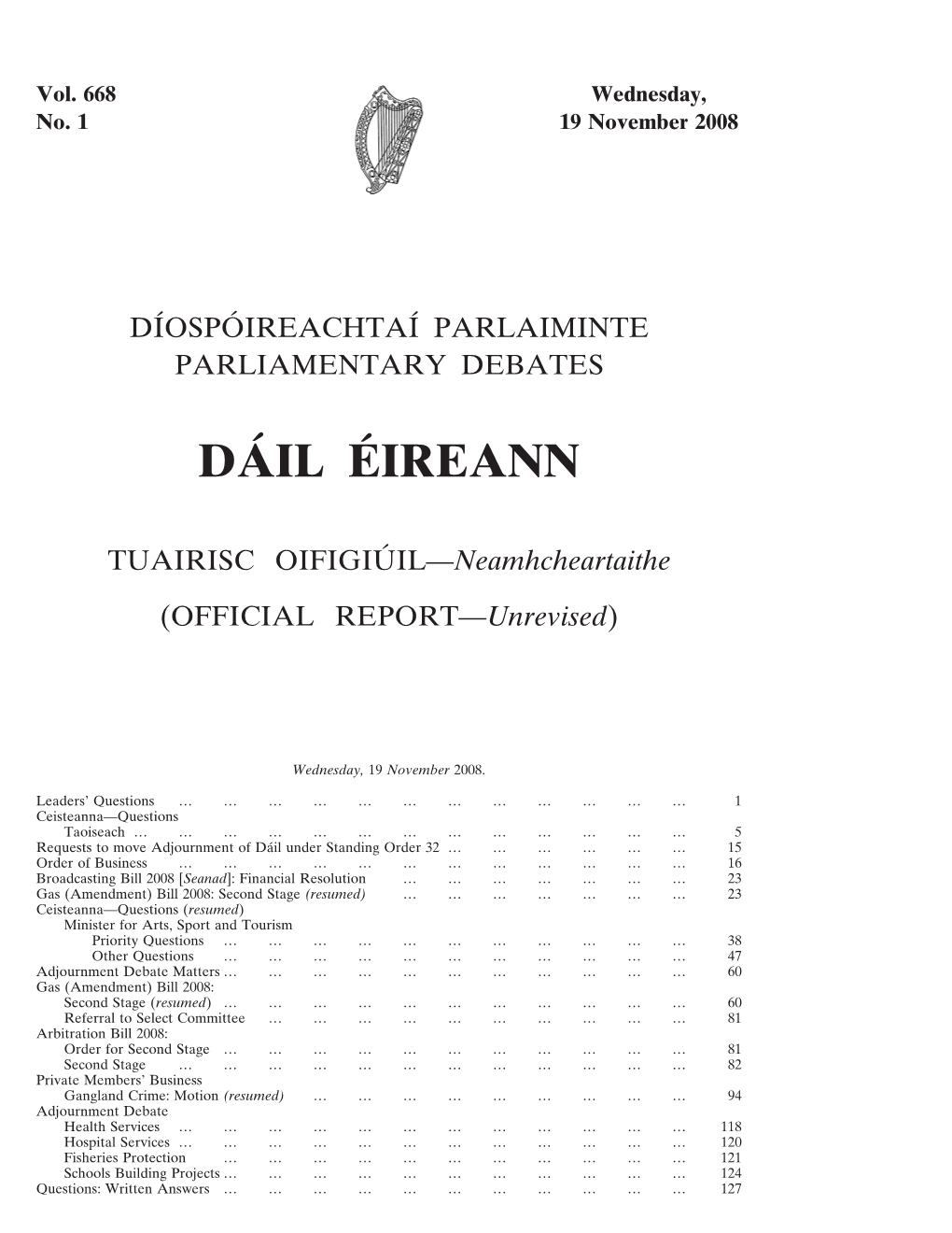 Da´Il E´Ireann