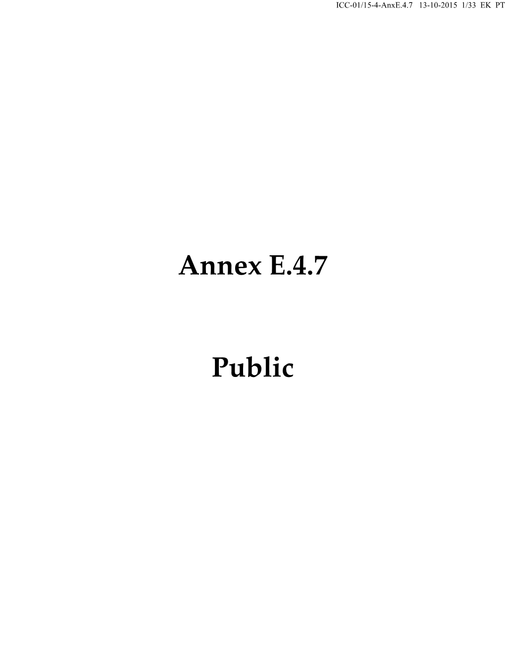 Annex E.4.7 Public
