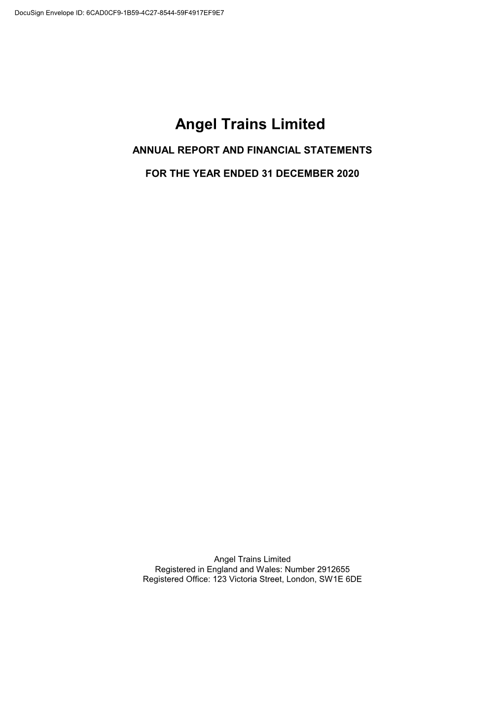 Angel Trains Limited