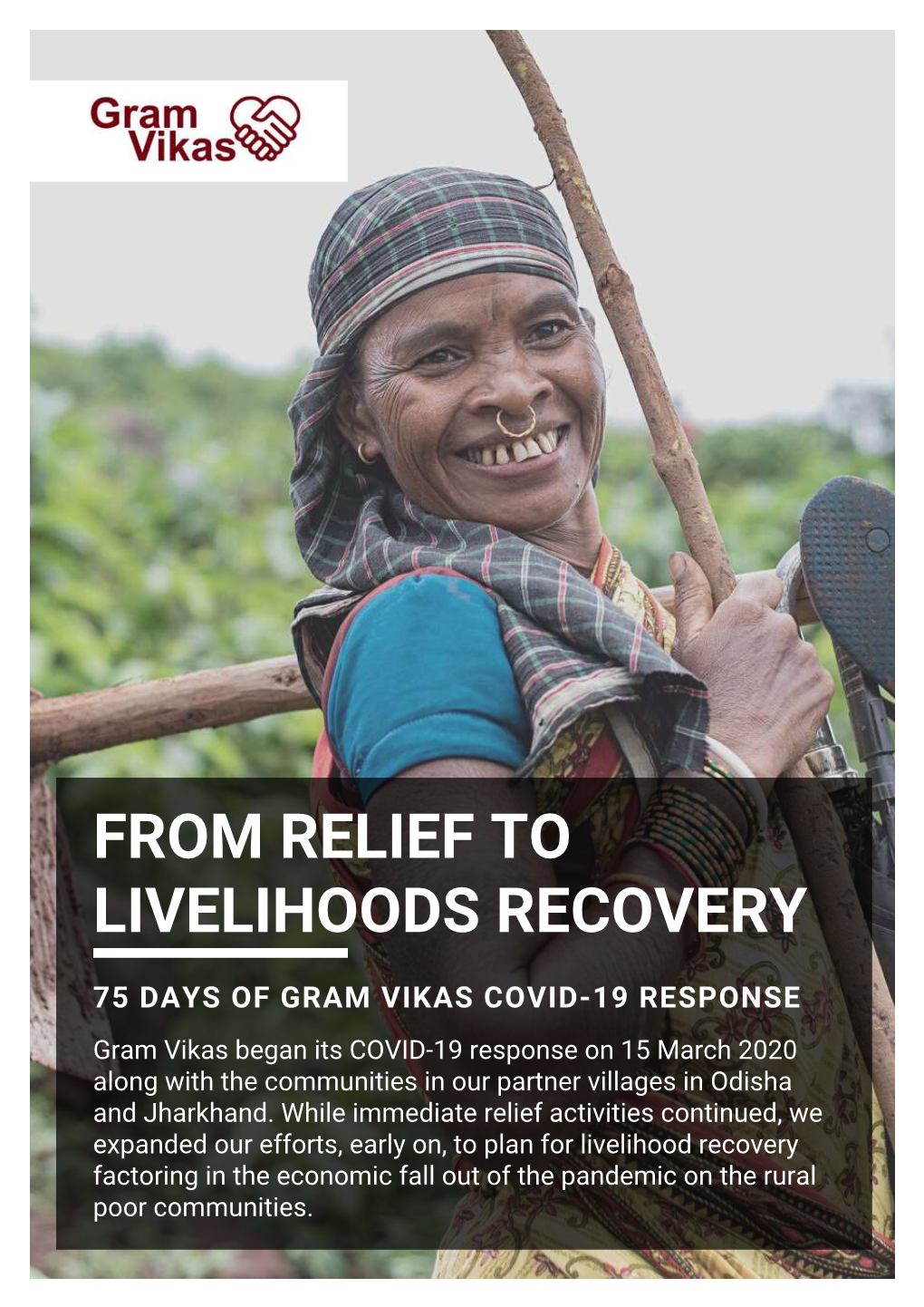 From Relief to Livelihoods Recovery