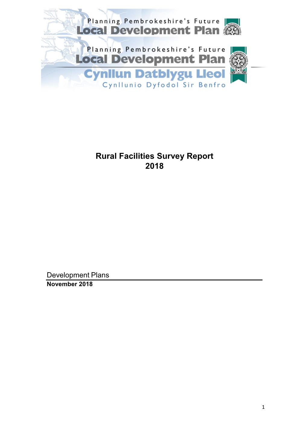 Rural Facilities Survey Report 2018