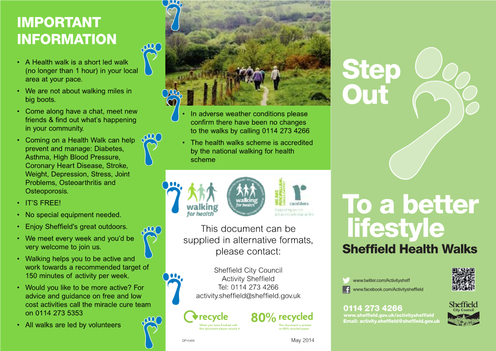 Step out Health Walk