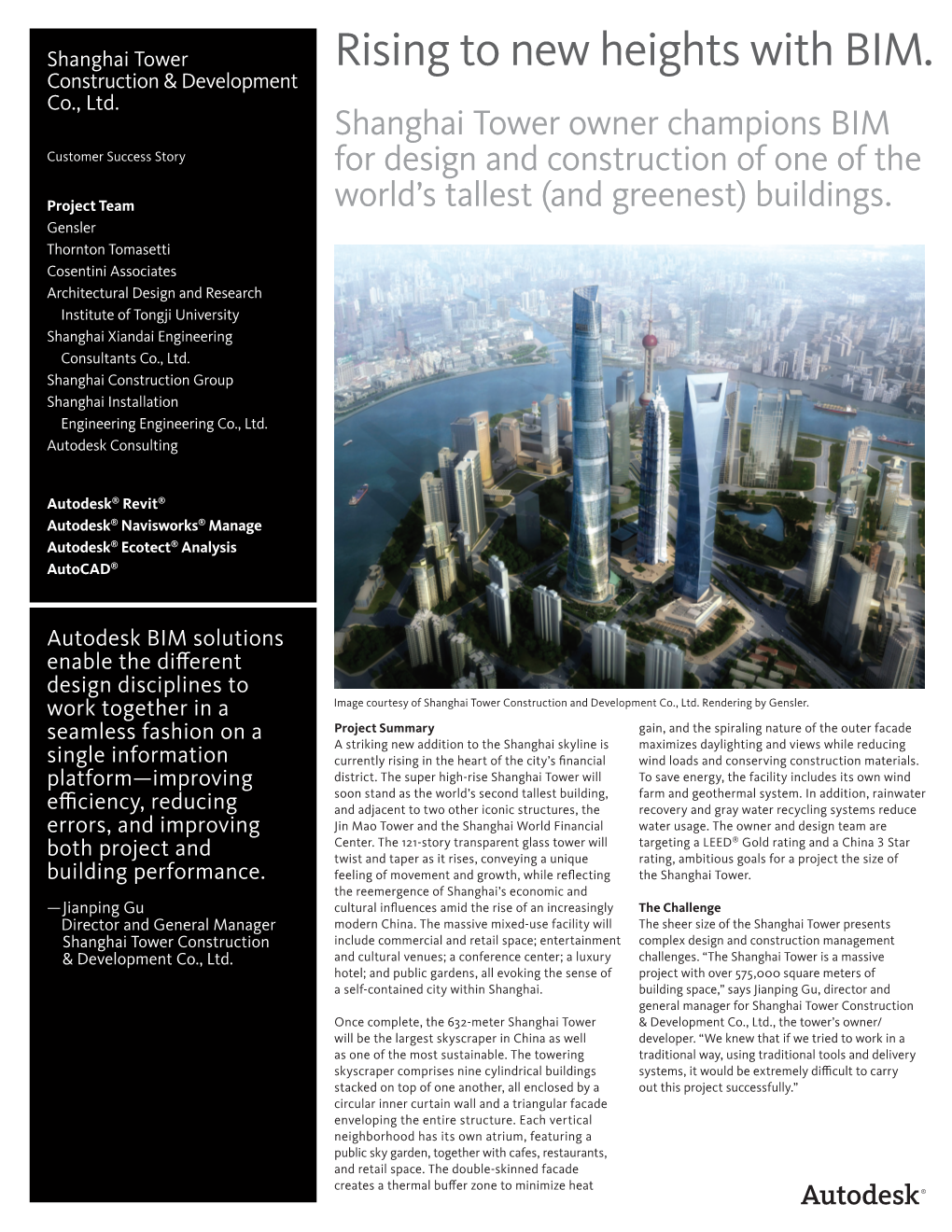 Shanghai Tower Case Study