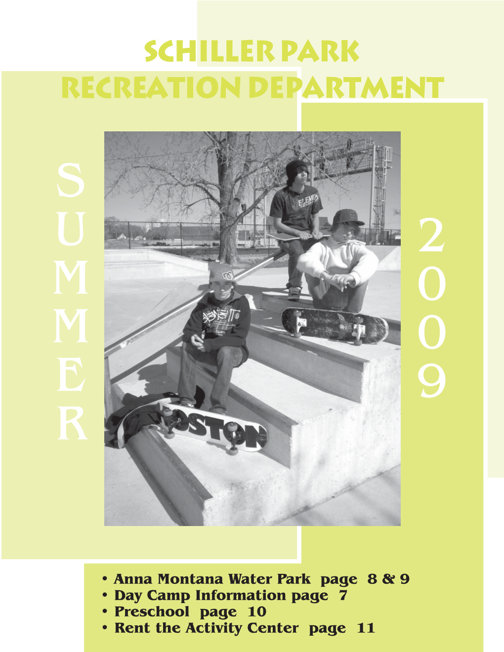 Summer 2009 Recreation Brochure