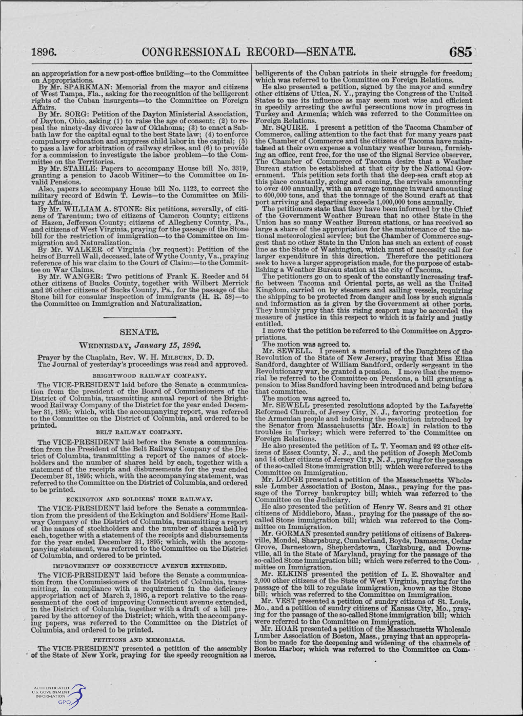 Congressional Record-Senate