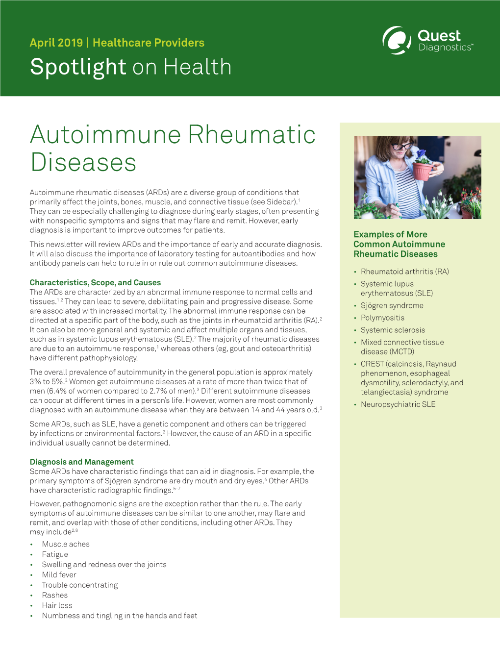 Autoimmune Rheumatic Diseases