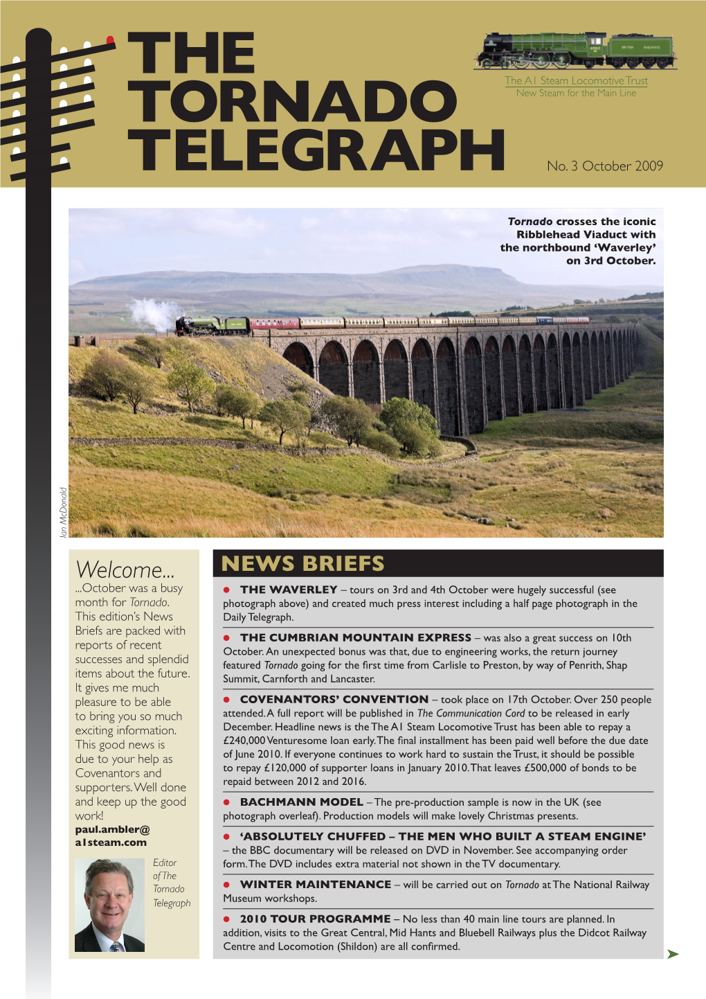 THE TORNADO TELEGRAPH No. 3 October 2009