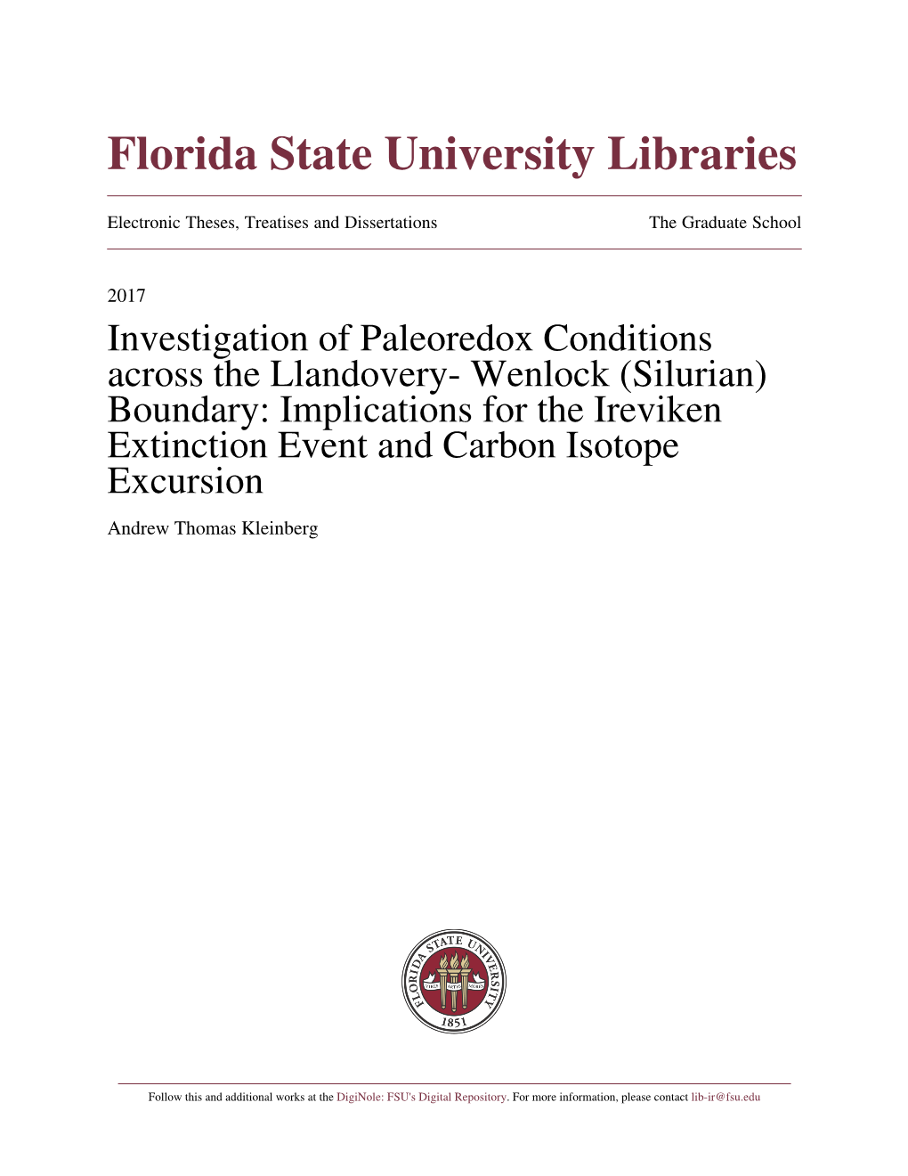 View That Primary Carbon Isotope Signatures Have Been Preserved [Samtleben Et Al., 1996; Bickert Et Al., 1997; Cramer and Saltzman, 2005]