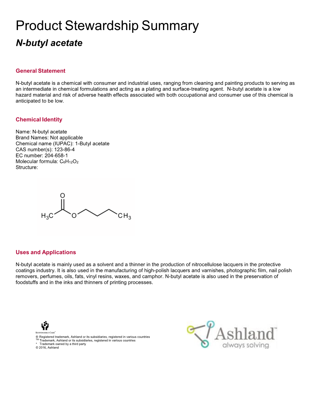 N-Butyl Acetate