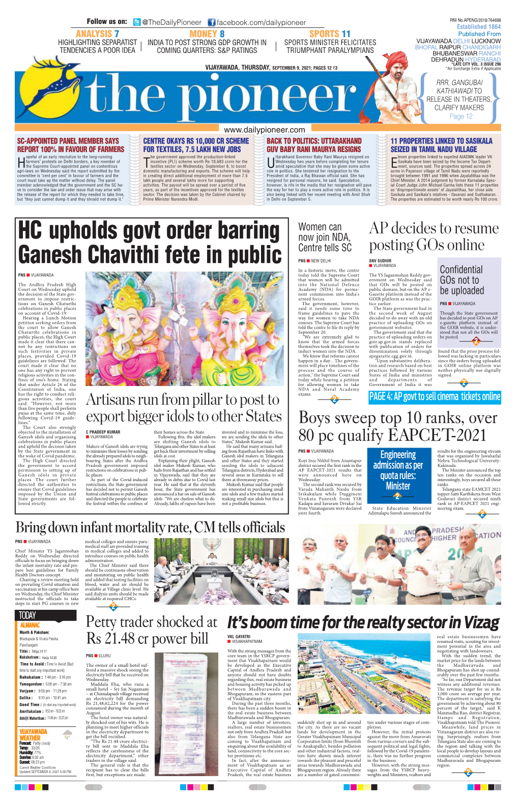 HC Upholds Govt Order Barring Ganesh Chavithi Fete in Public