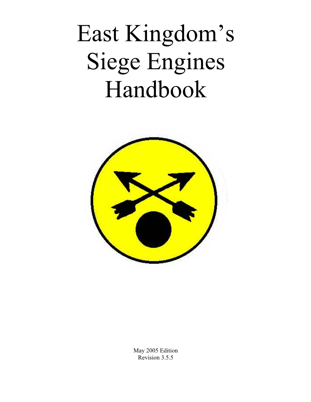 EK Siege Handbook