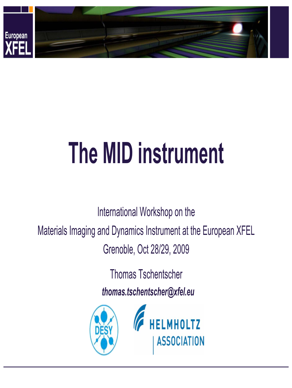 The MID Instrument