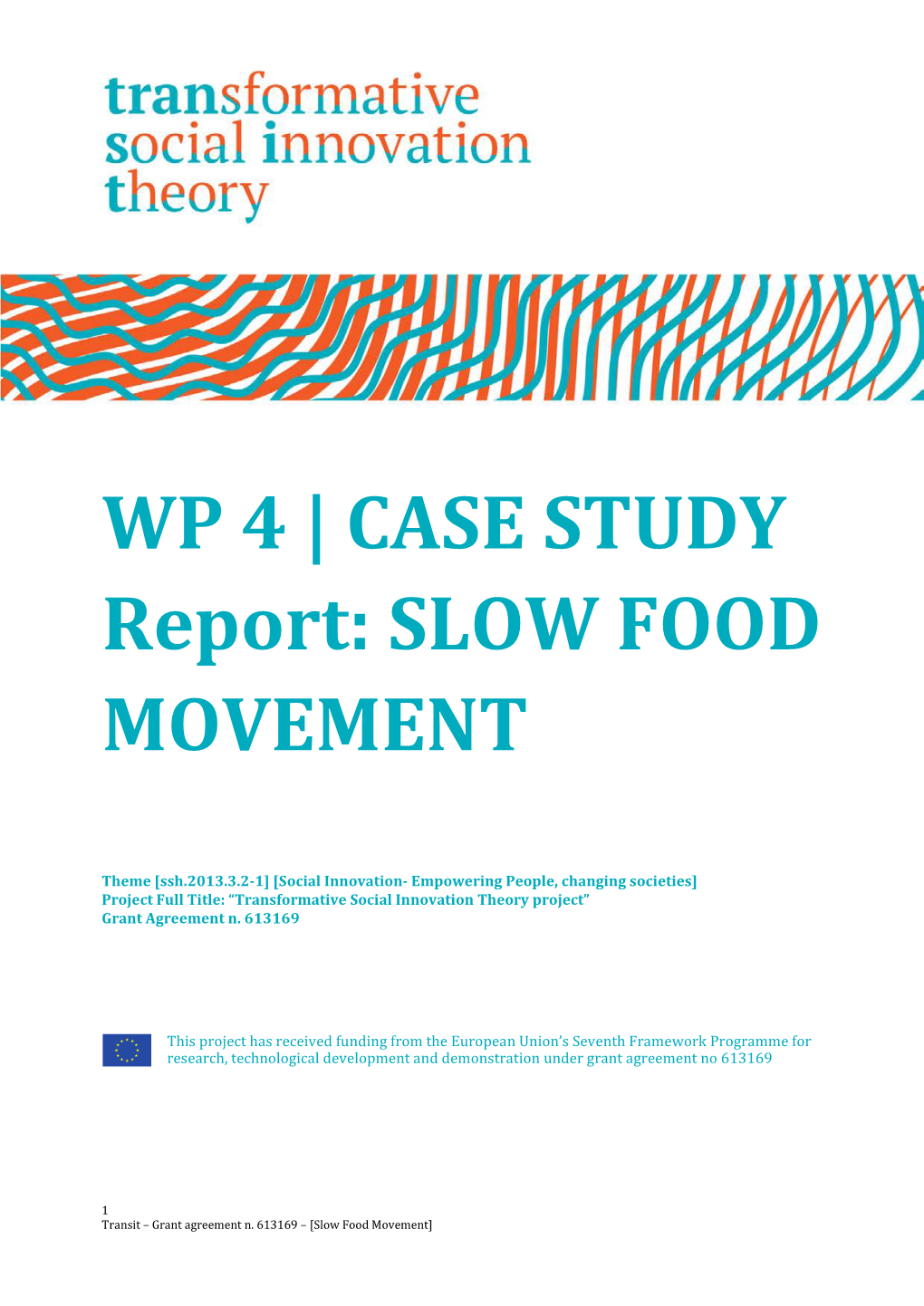 Slow Food Movement