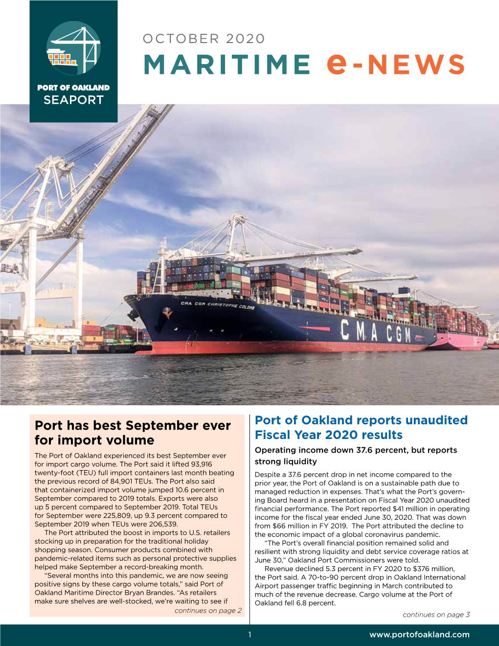 MARITIME E-NEWS