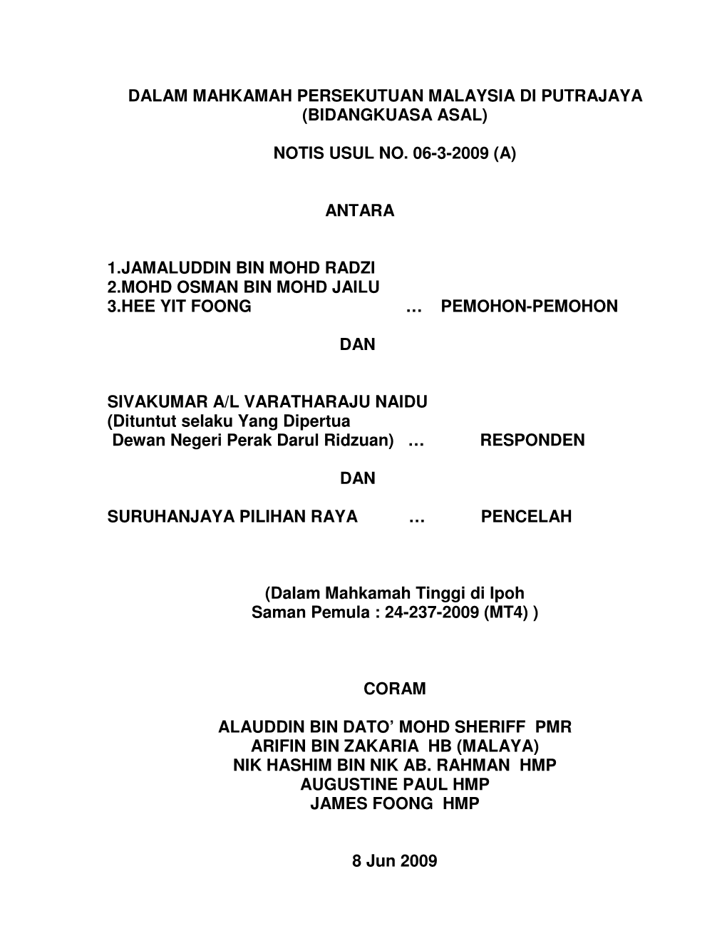 (A) Antara 1.Jamaluddin Bin Mohd Ra