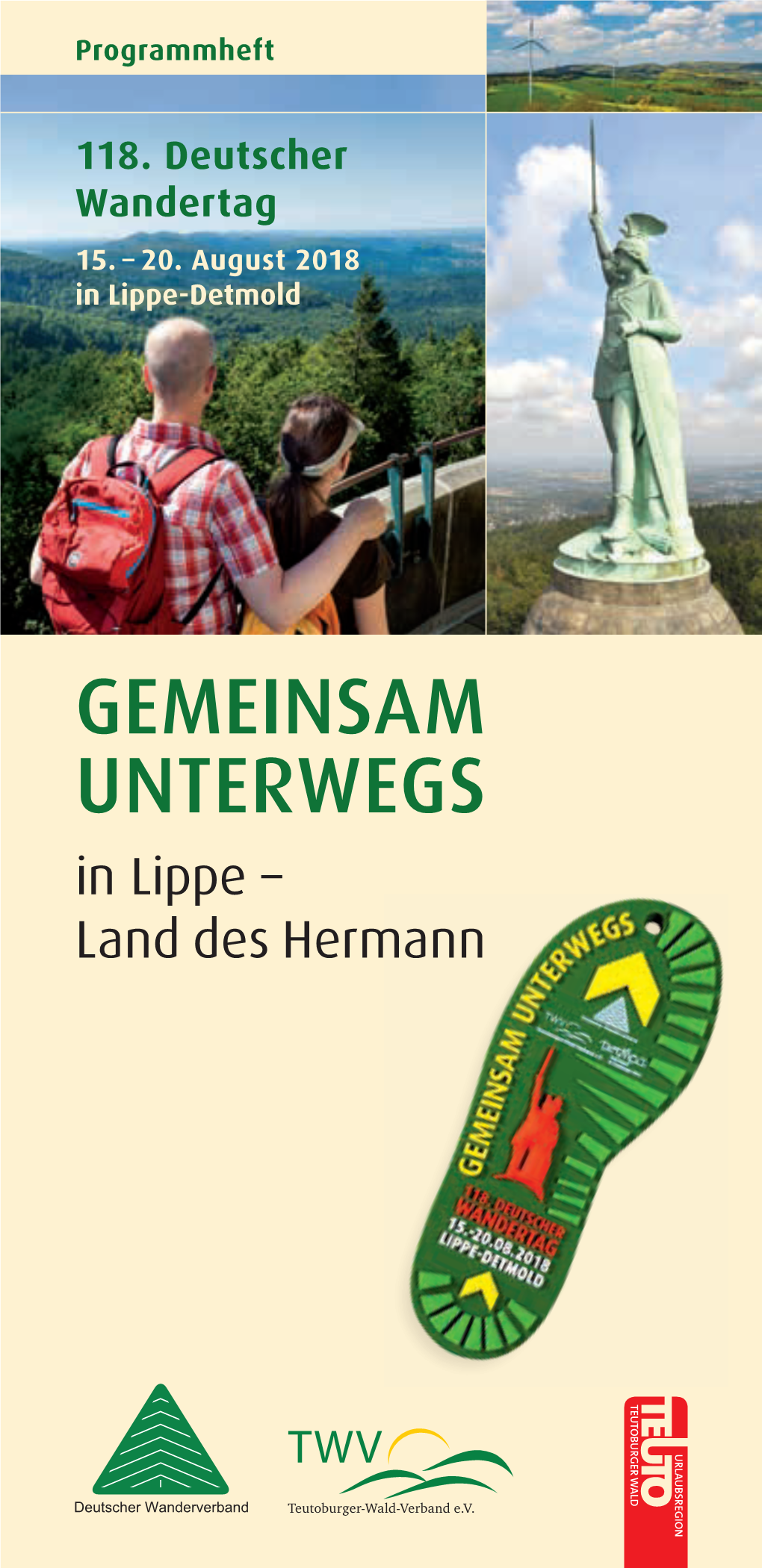 Das Programmheft Zum Wandertag (PDF)