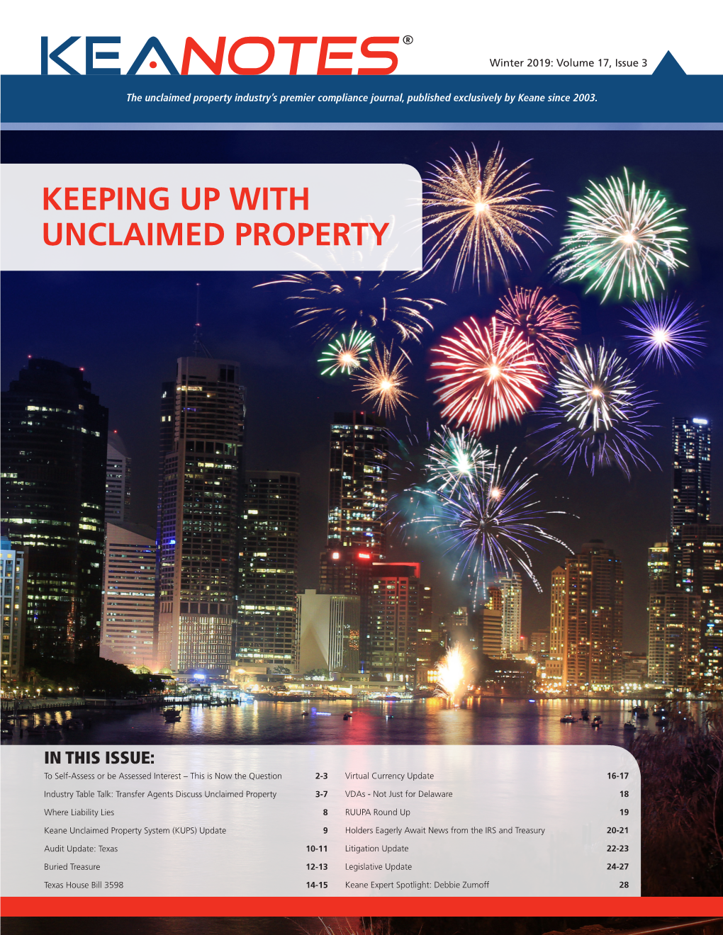 Keeping up with Unclaimed Property