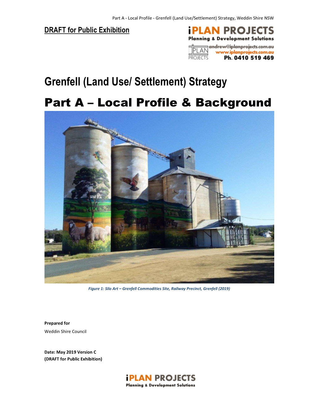 Grenfell (Land Use/ Settlement) Strategy Part a – Local Profile & Background