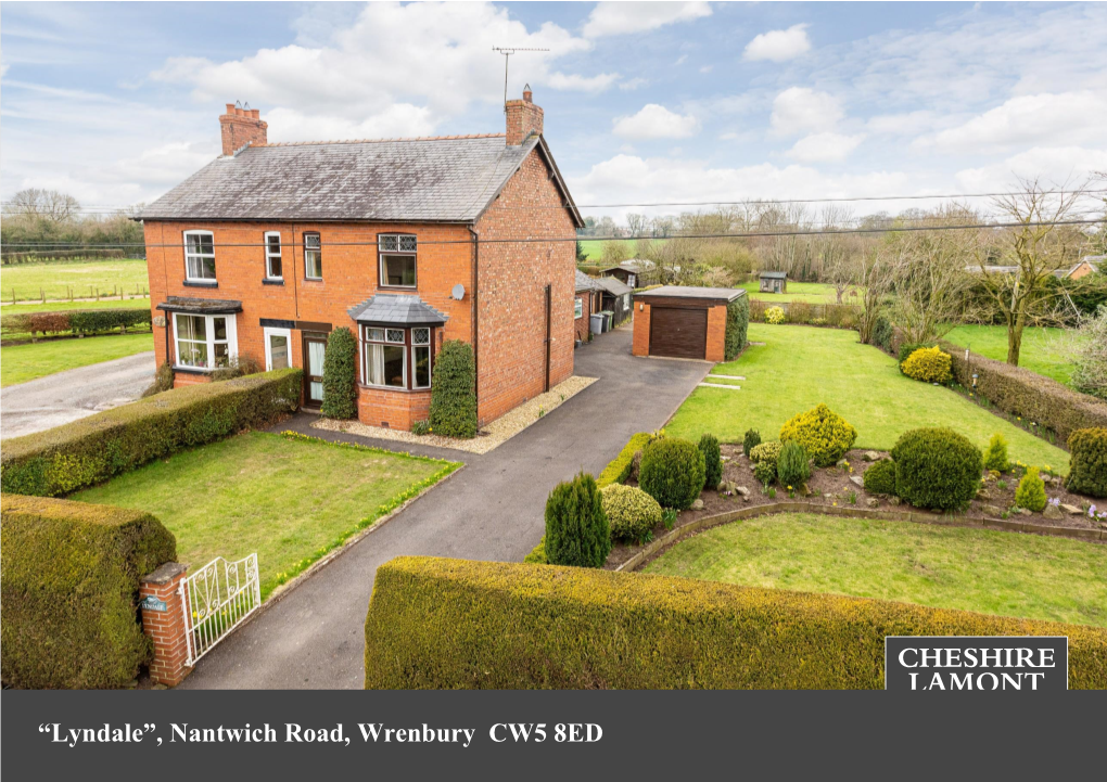 “Lyndale”, Nantwich Road, Wrenbury CW5 8ED