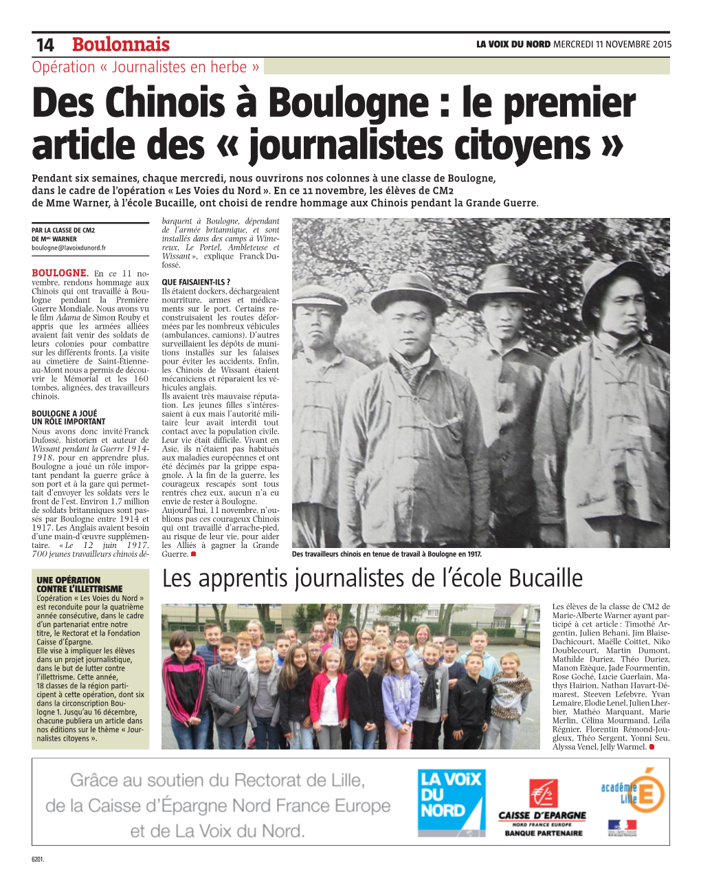 Des Chinois À Boulogne : Le Premier Article Des « Journalistes Citoyens »