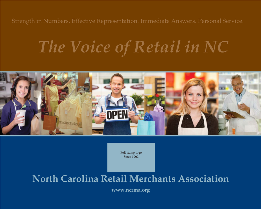 The Voice of Retail in NC