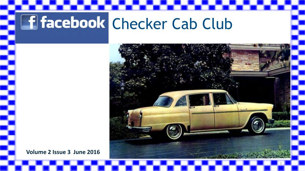 Checker Cab Club