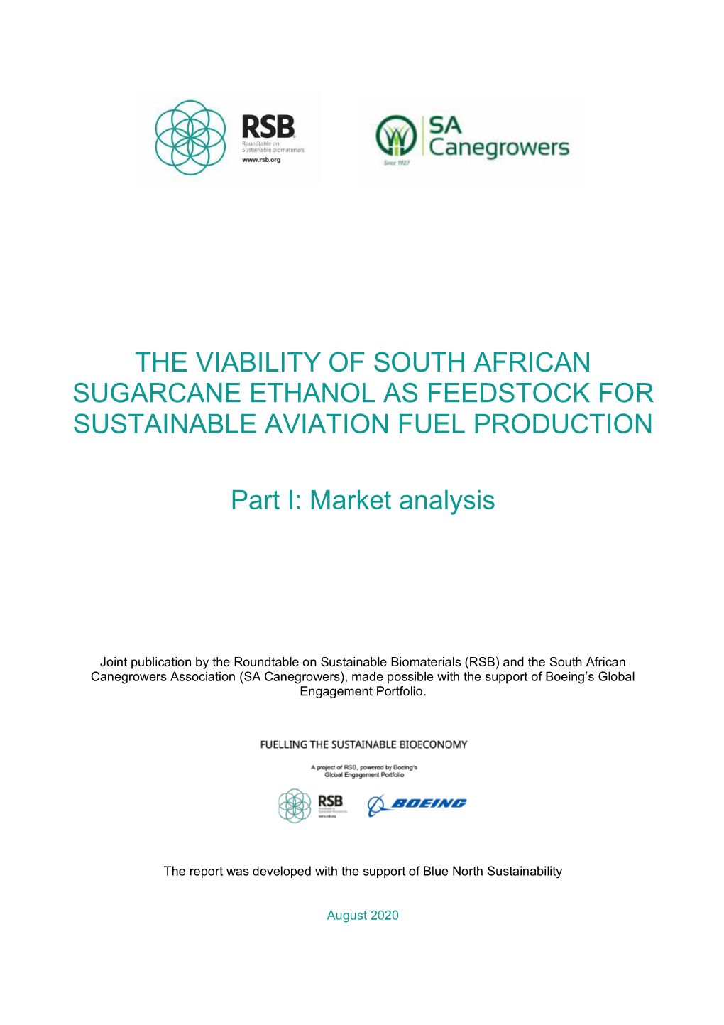 Sugarcane Report Part I Market Analysis