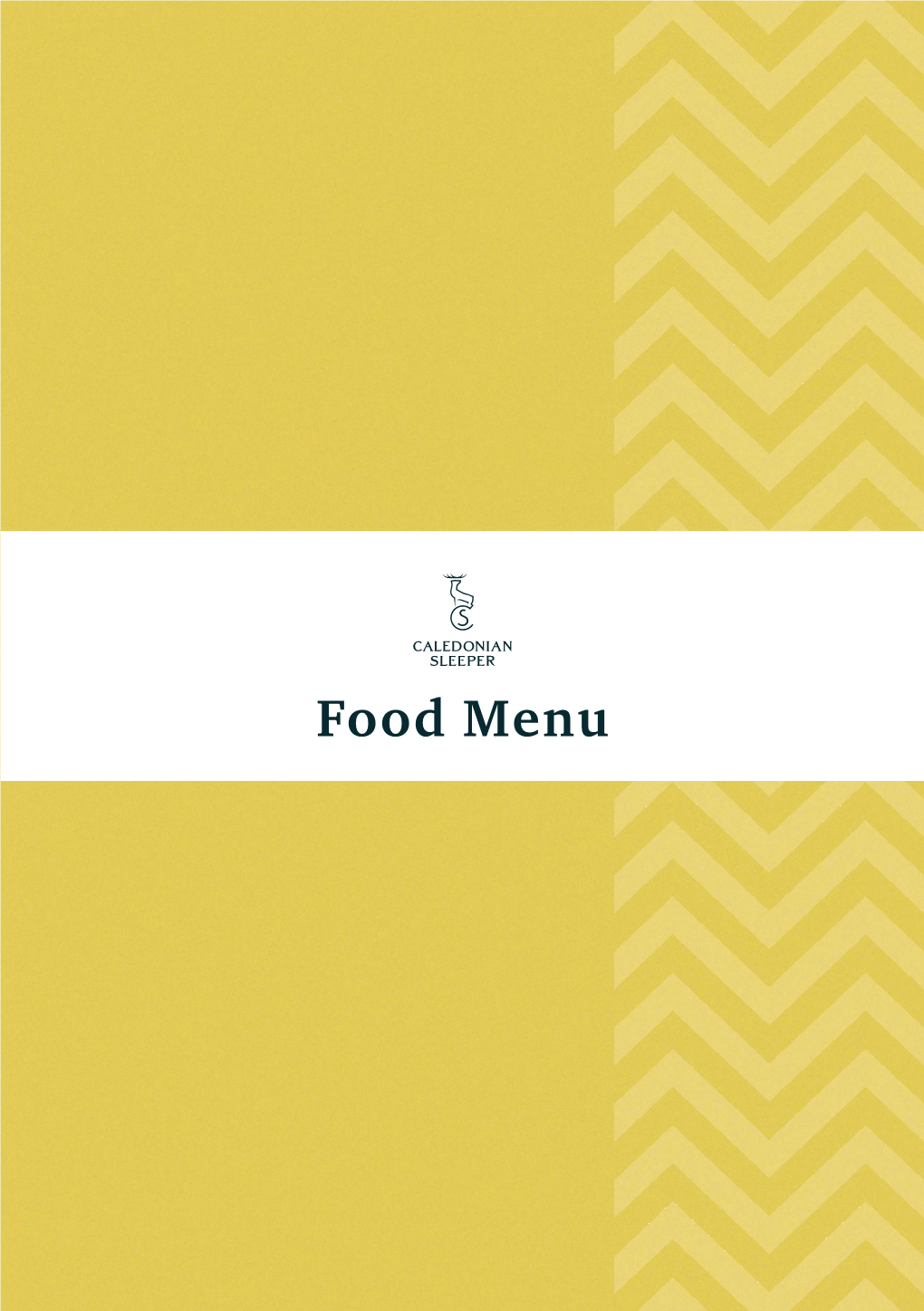 Food Menu Food Has That Magical Ability to Transport Us Somewhere Else – Not Unlike Caledonian Sleeper