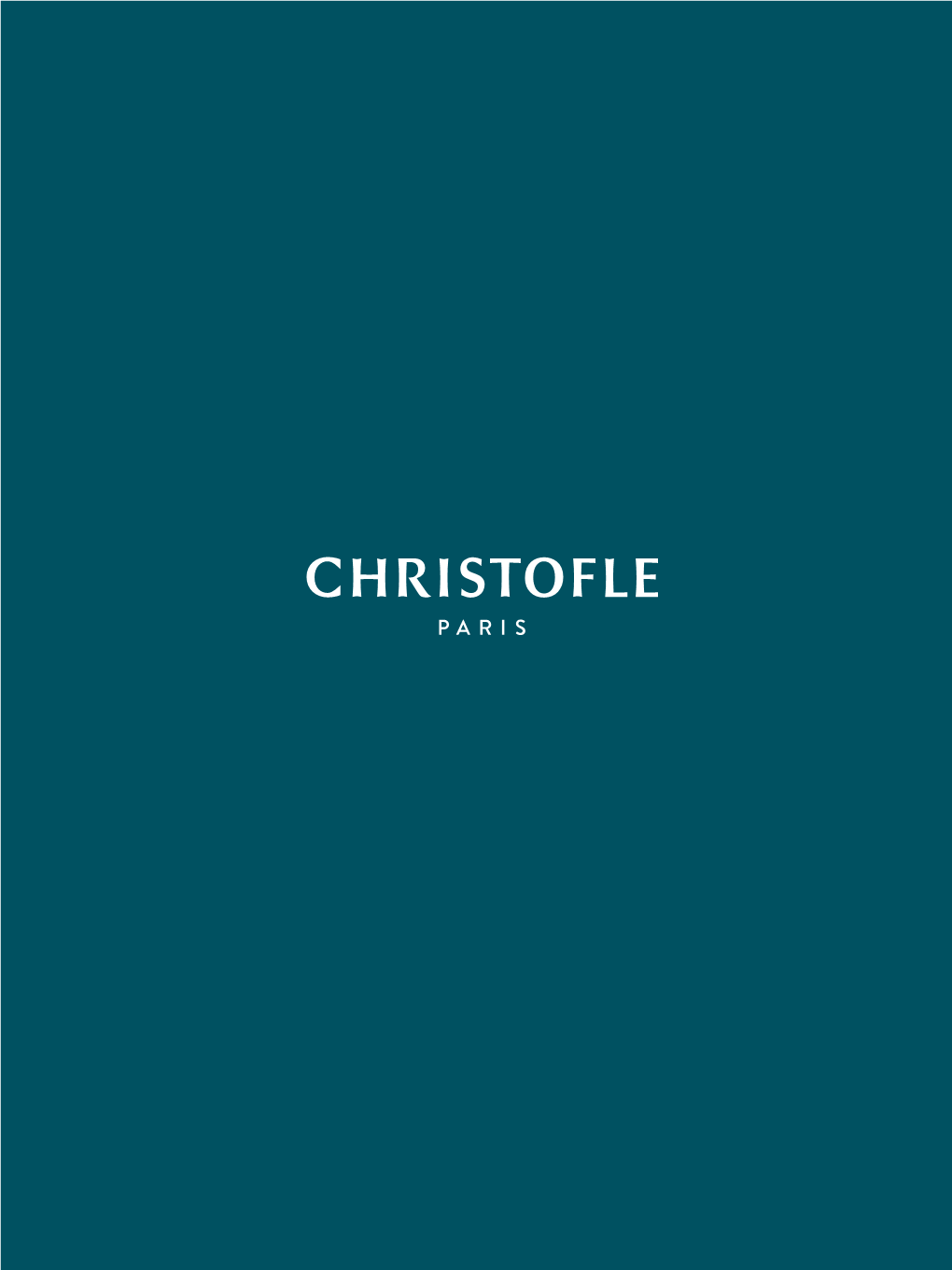 Christofle Incarne a French Silversmith Founded in 1830, Christofle Embodies the Art of L’Art Du Partage