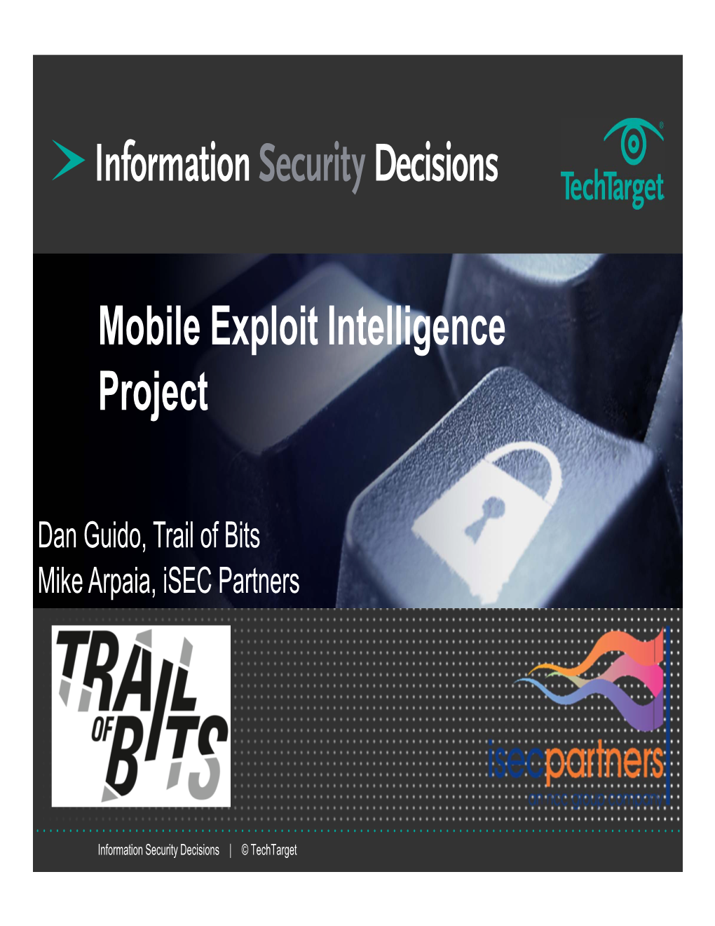 Mobile Exploit Intelligence Project