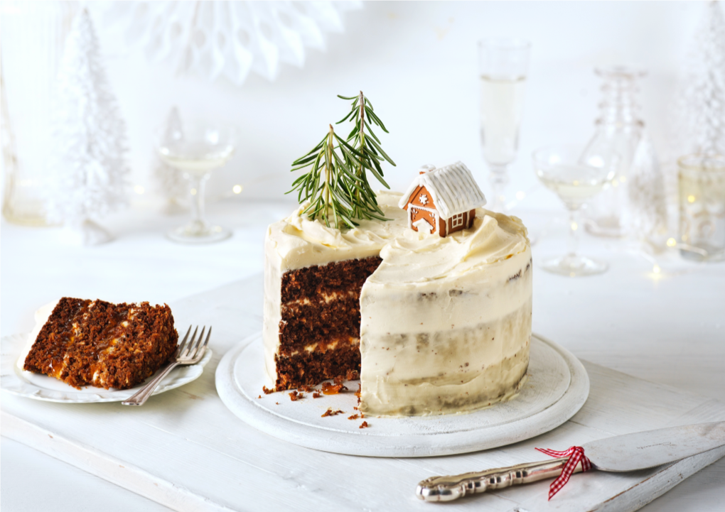 Christmas Apricot & Carrot Cake