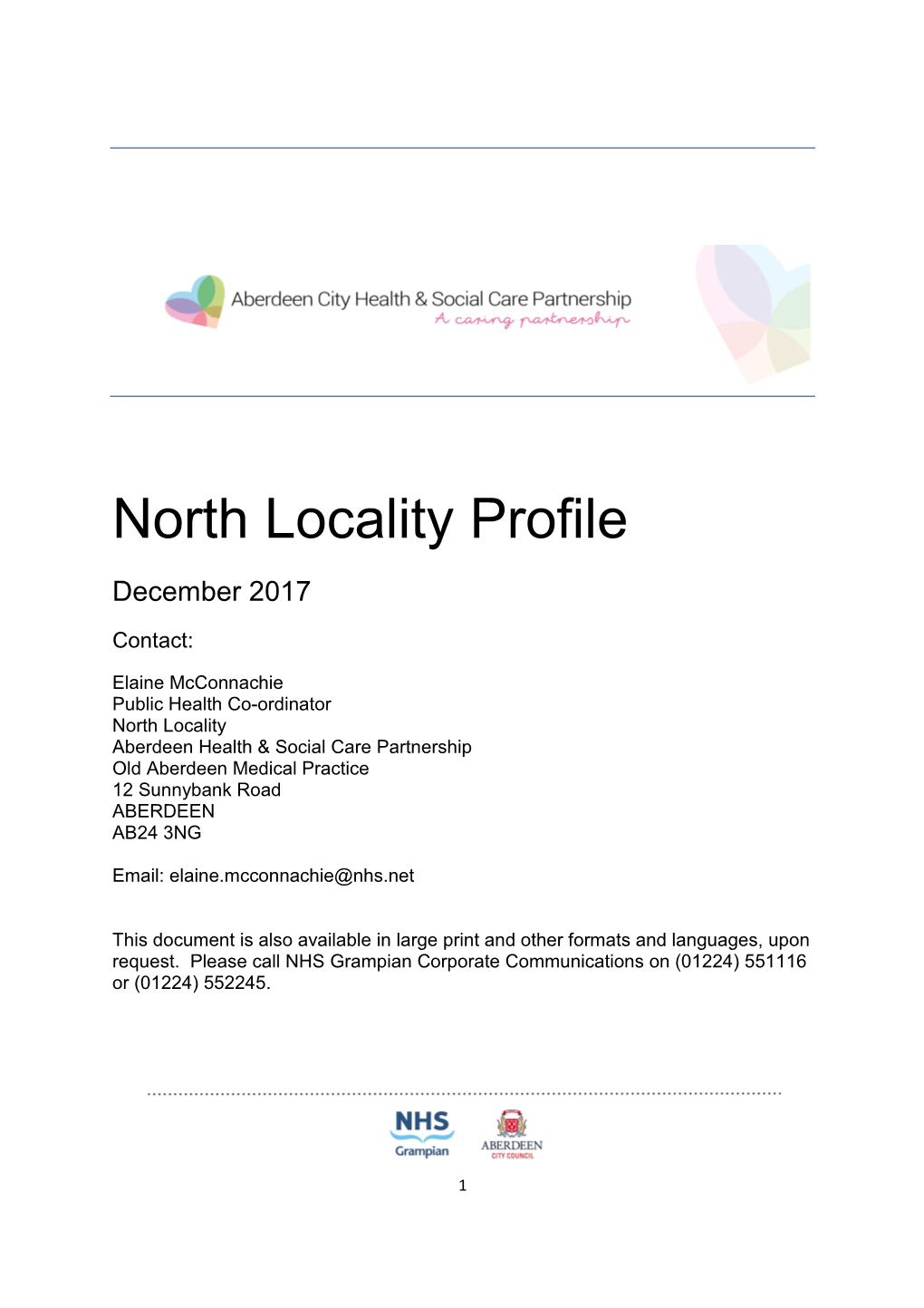 North Locality Profile