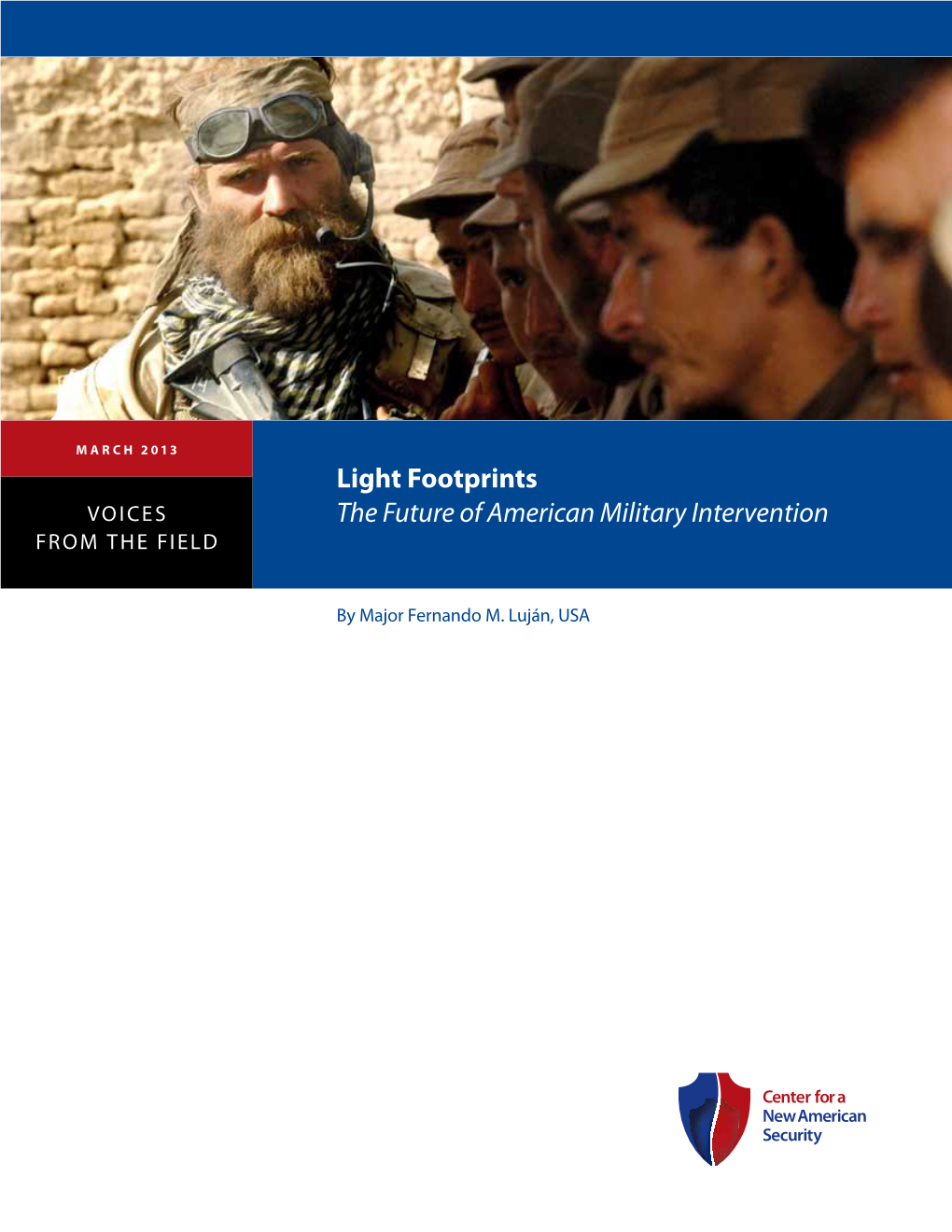 Light Footprints the Future of American Military Intervention