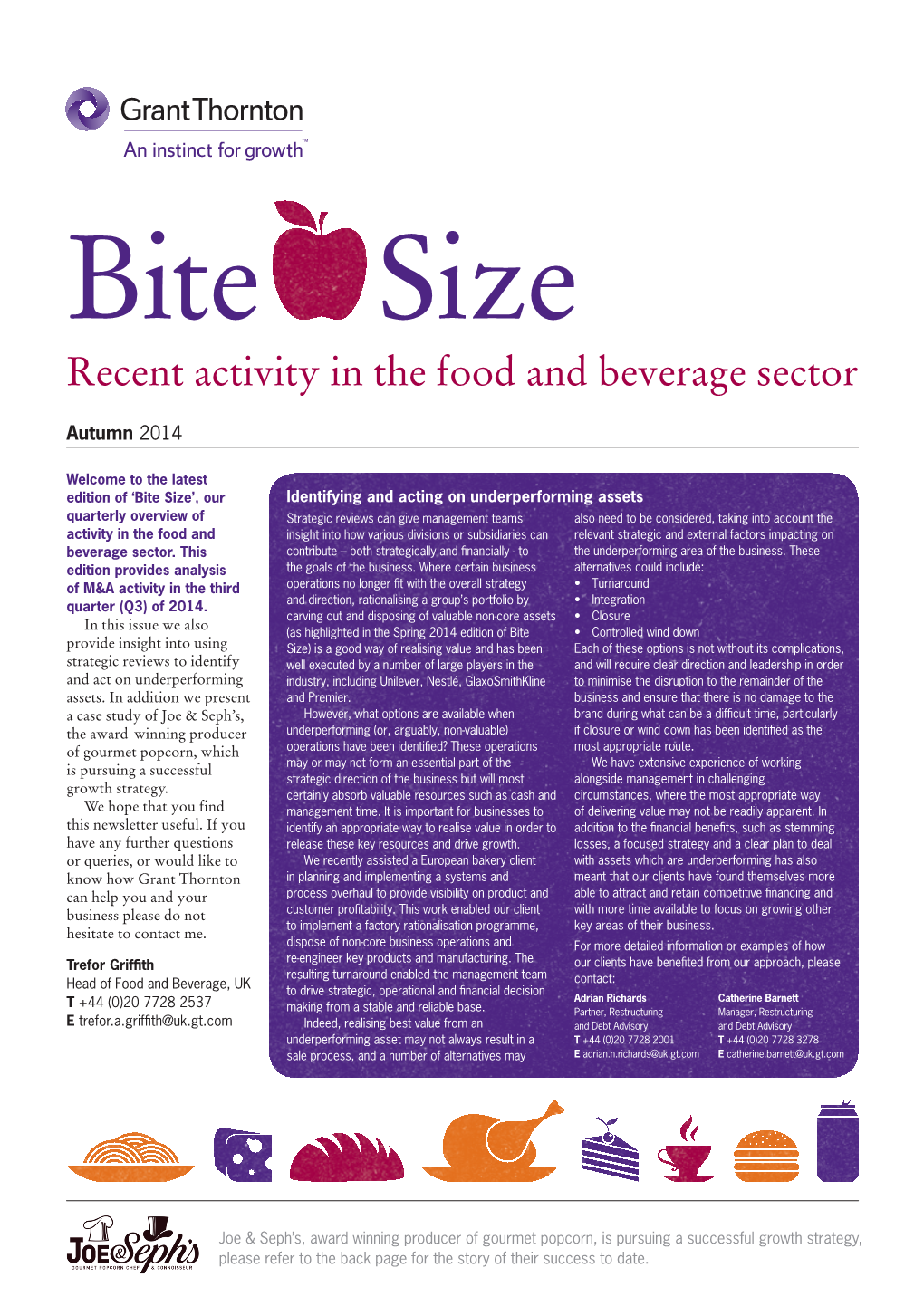 V24591 F&B Bitesize Newsletter Autumn 2014.Indd