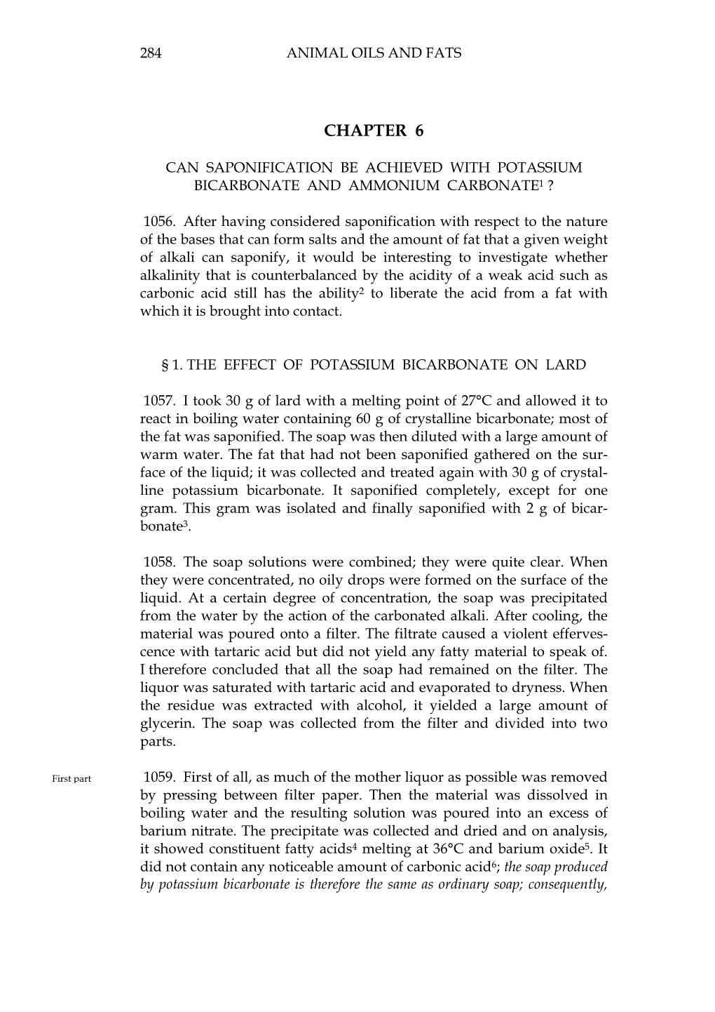 Can Saponification Be Realized by Potassium Bicarbonate And