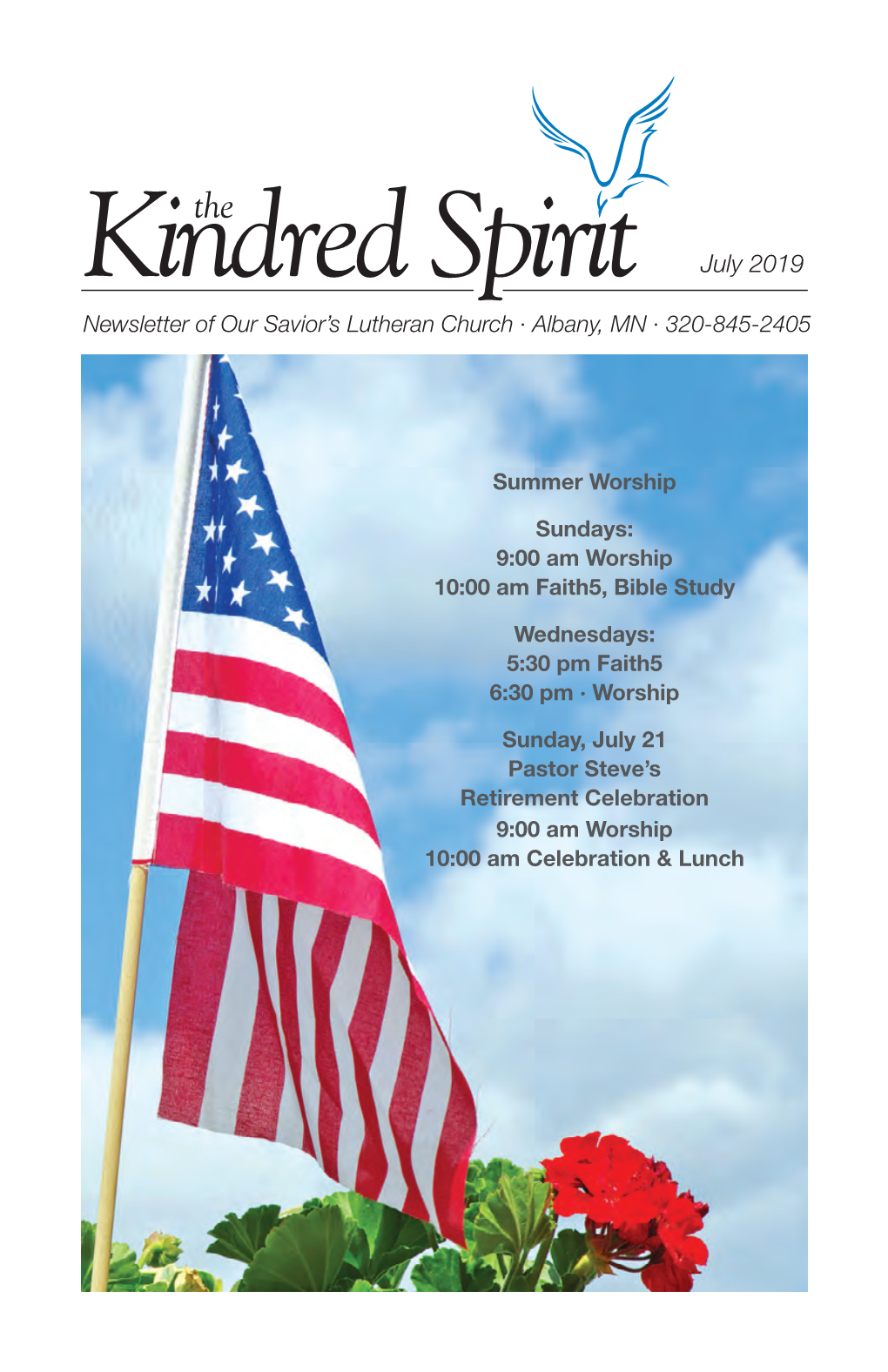 Kindred Spirit Newsletter July 2019