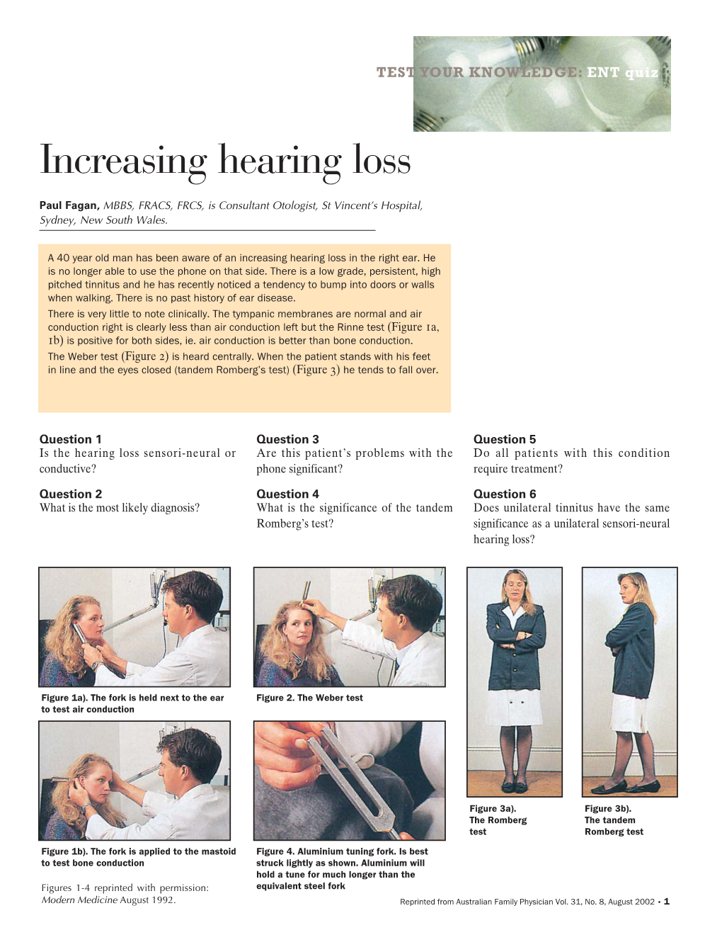 Increasing Hearing Loss
