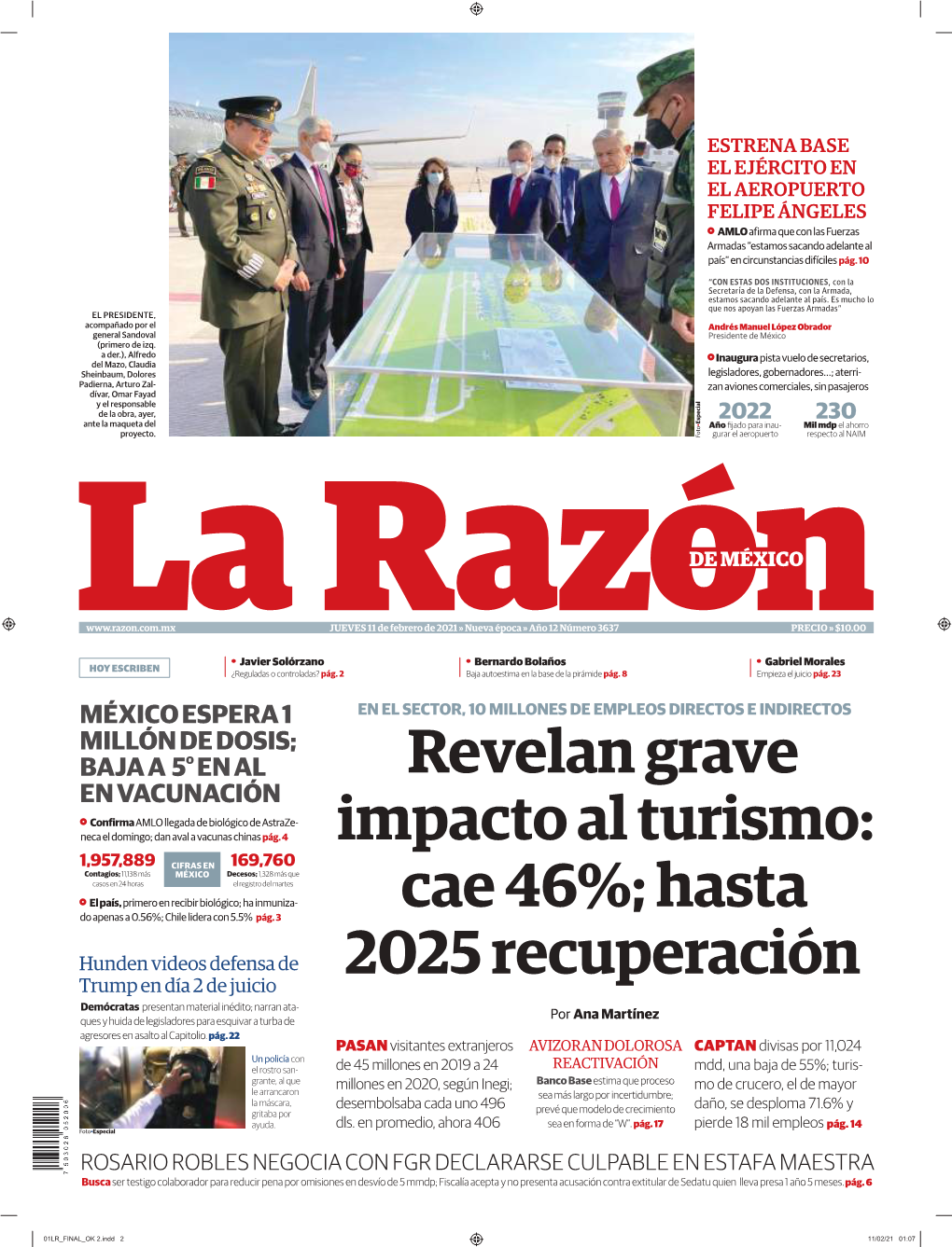 Revelan Grave Impacto Al Turismo