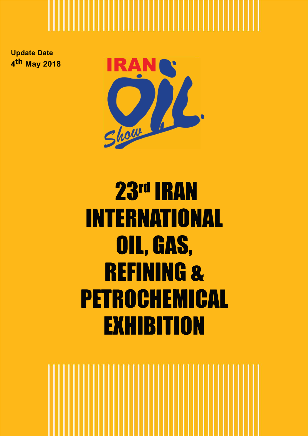 23Rd IRAN International Oil, GAS, REFINING & Petrochemical