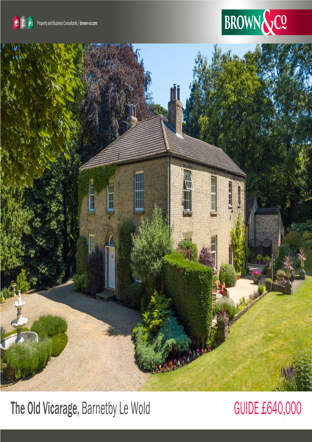 GUIDE £640,000 the Old Vicarage, Barnetby Le Wold