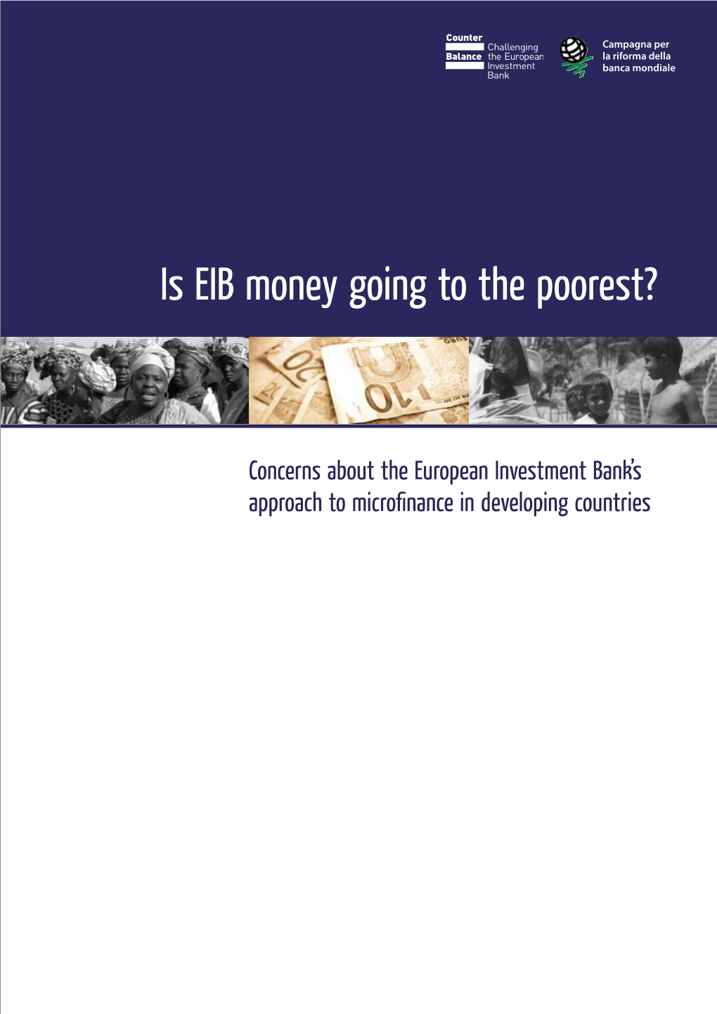 Is EIB Money Going to the Poorest?