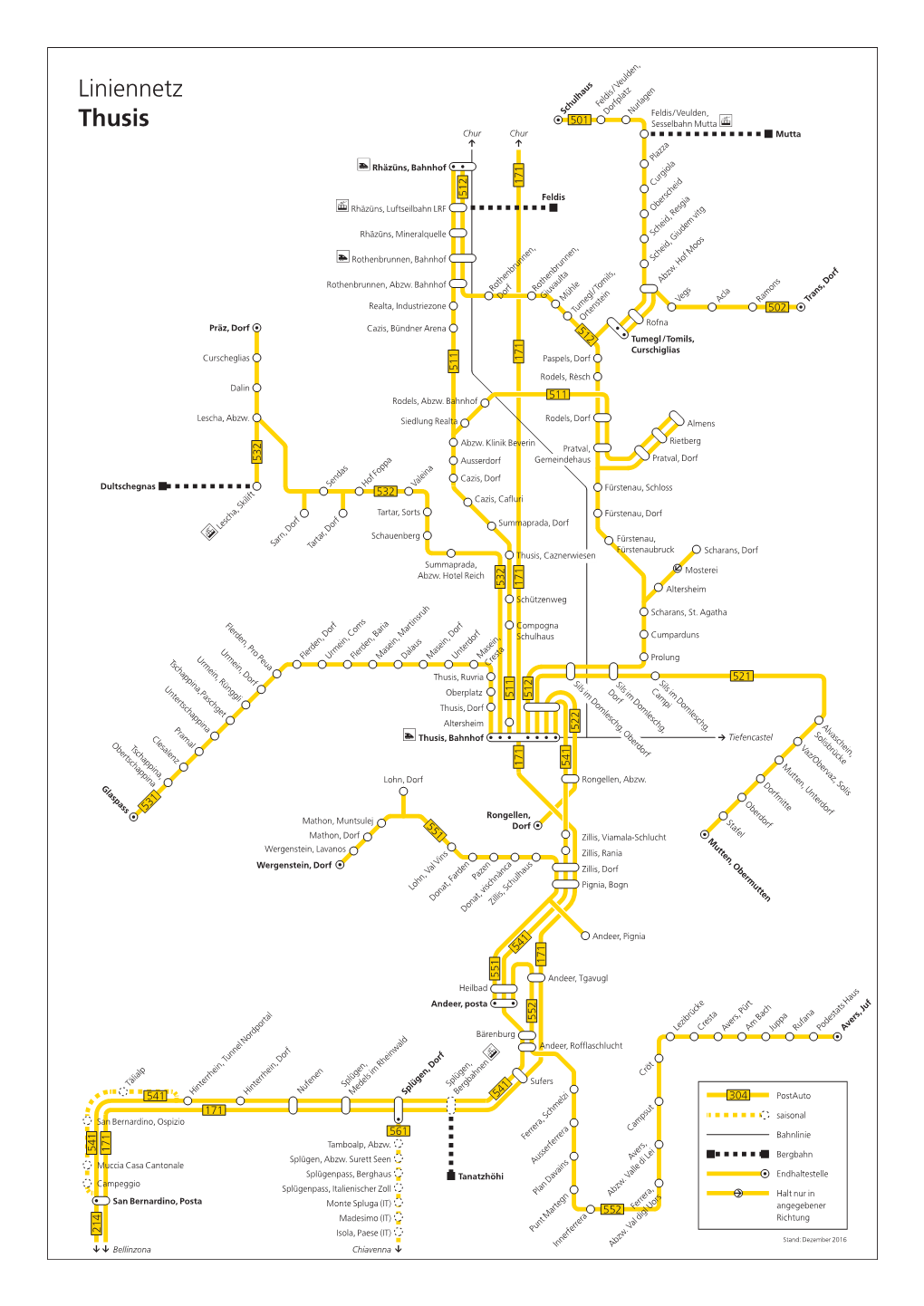 Thusis 501 Sesselbahn Mutta Chur Chur Mutta